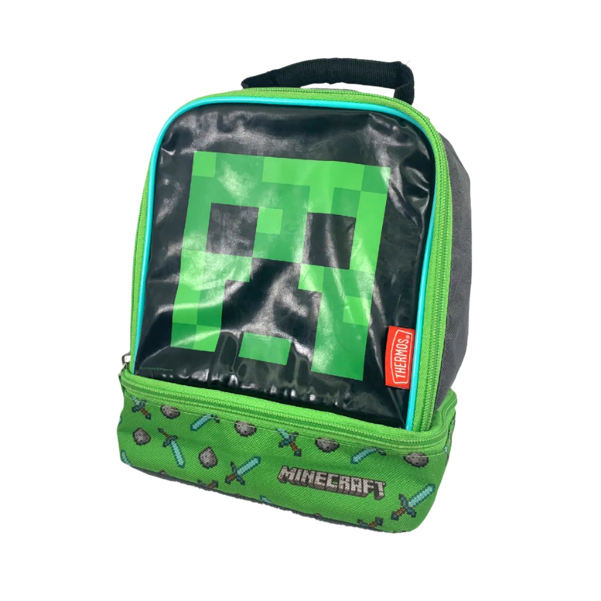 Minecraft Creeper Thermos Insulated Lunchbox (Soft)