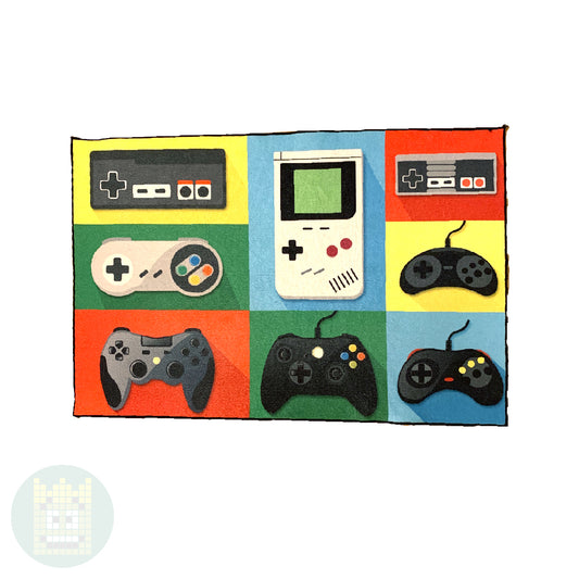 Kid's Video Game Controller Rug 31"x47"