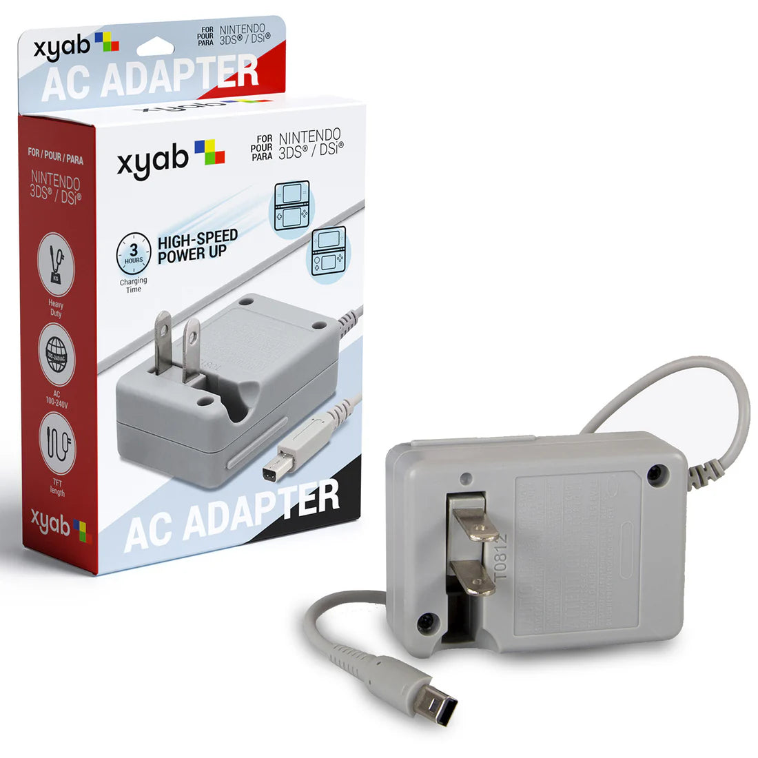 Nintendo 3DS / DSi Replacement Charger (XYAB Brand)