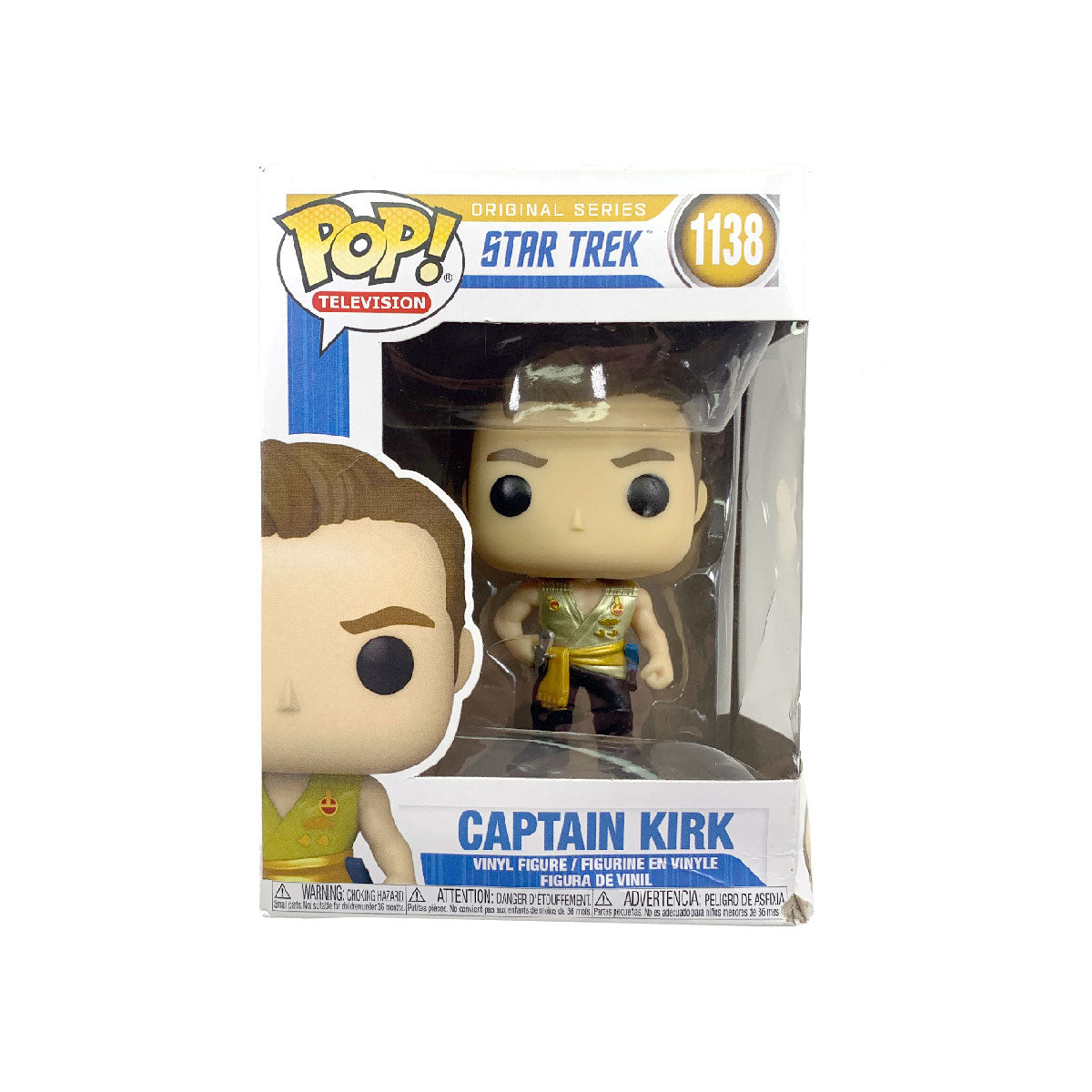 Captain Kirk (Mirror Universe) #1138 Pop! Star Trek Figure