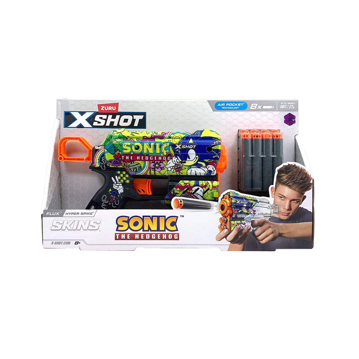 Sonic the Hedgehog XShot Skins Flux Hyper Spike