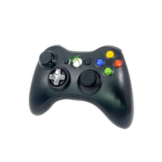 Wireless Xbox 360 Controller w/ Transforming D-Pad (Black)