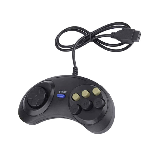 Wired Replacement Controller for Sega Genesis